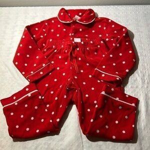👧🏻Gap - Toddler pajamas red with white dots